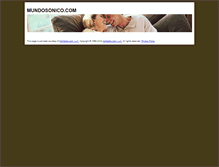 Tablet Screenshot of mundosonico.com